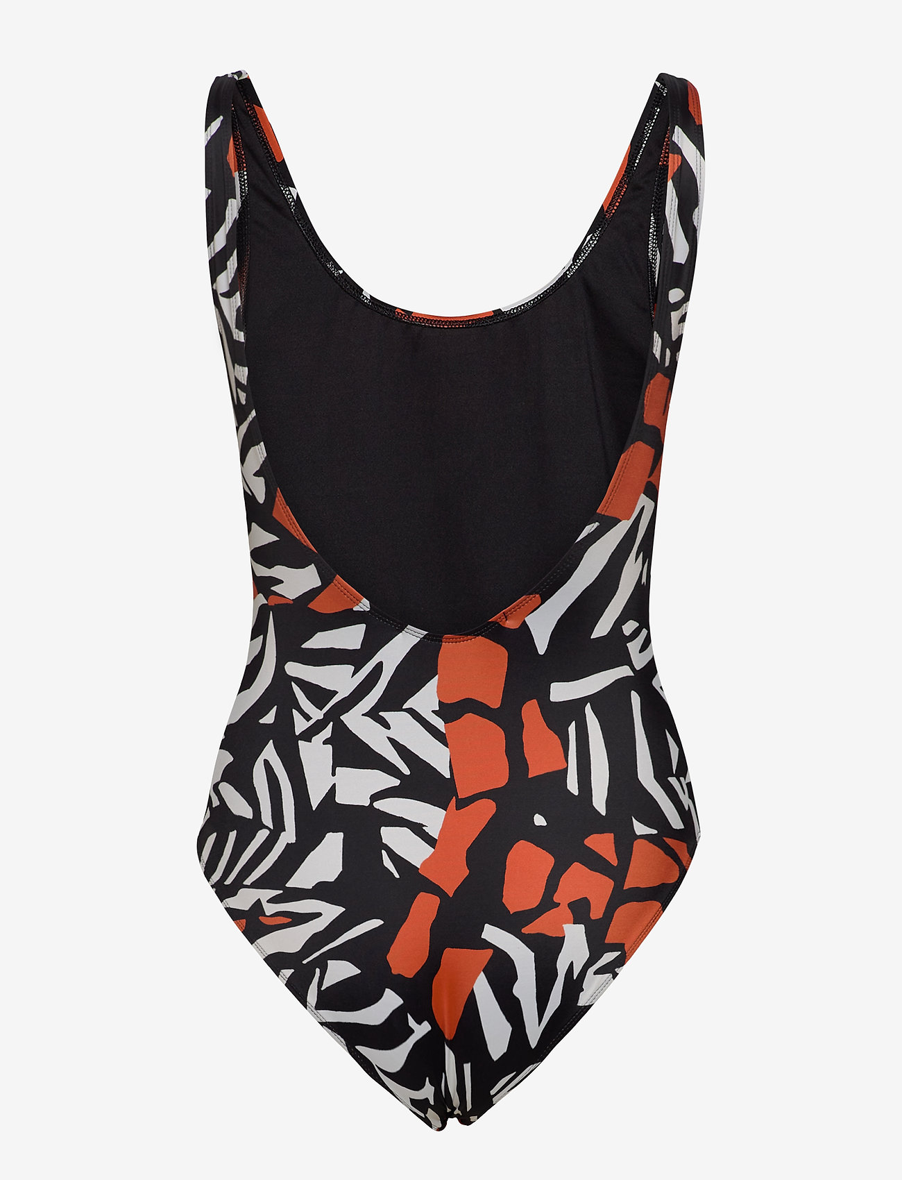 French Connection - RECYCLED AFARA PRINT SWIMSUIT - black multi - 1