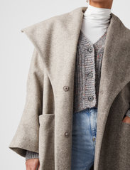 French Connection - PF EDITH SUSTAINABLE WOOL COAT - vinterkappor - tweed mix - 4