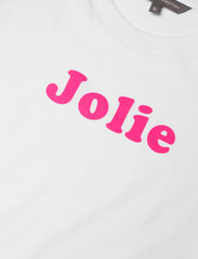 French Connection - JOLIE GRAPHIC BOYFIT TEE - t-shirts - white - 2