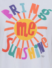 French Connection - BRING ME SUNSHINE BOYFIT TEE - t-shirts - linen white - 5