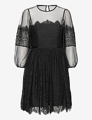 French Connection - CHIARA LACE MINI DRESS - sukienki koktajlowe - black - 0