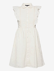 DUNA LAWN EMBROIDERY DRESS - SUMMER WHITE