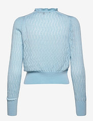 French Connection - JESSICA LACE STITCH JUMPER - koftor - forget me not - 2