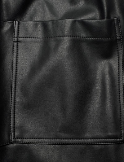 french connection crolenda trousers in black pu