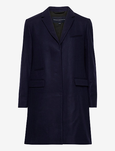 french connection navy coat