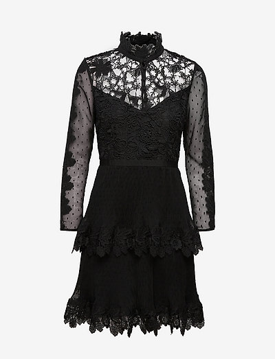 GARIANA LACE DRESS - mežģīņu kleitas - black