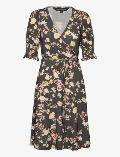 PERNILLE DIANA MEADOW JRSY DRS - sukienki letnie - warm graphite multi