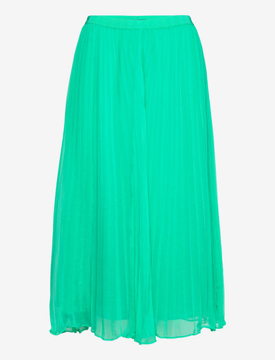 ELLA PLEATED SKIRT - midi kjolar - peacock green