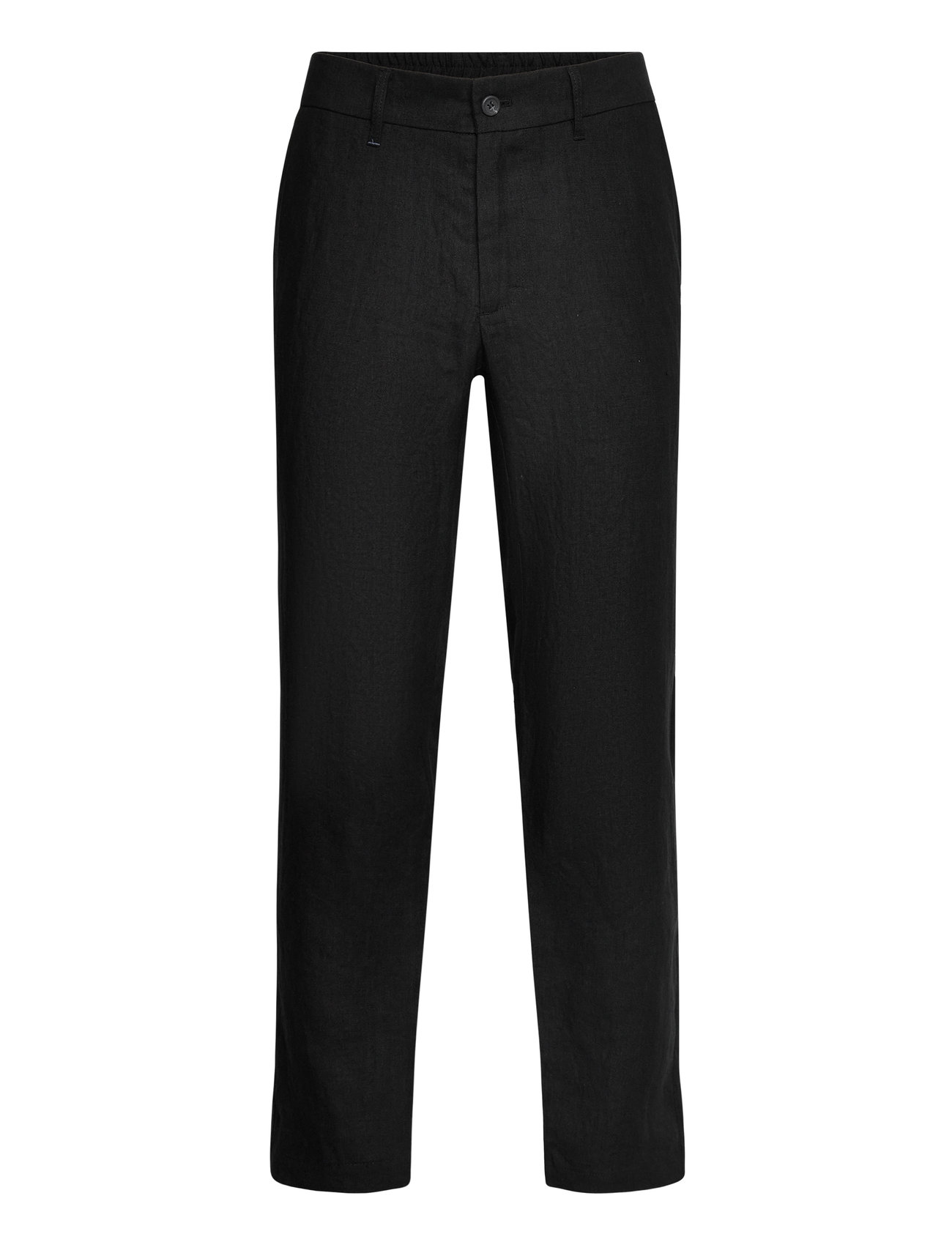 Seppo Linen Trousers Black FRENN