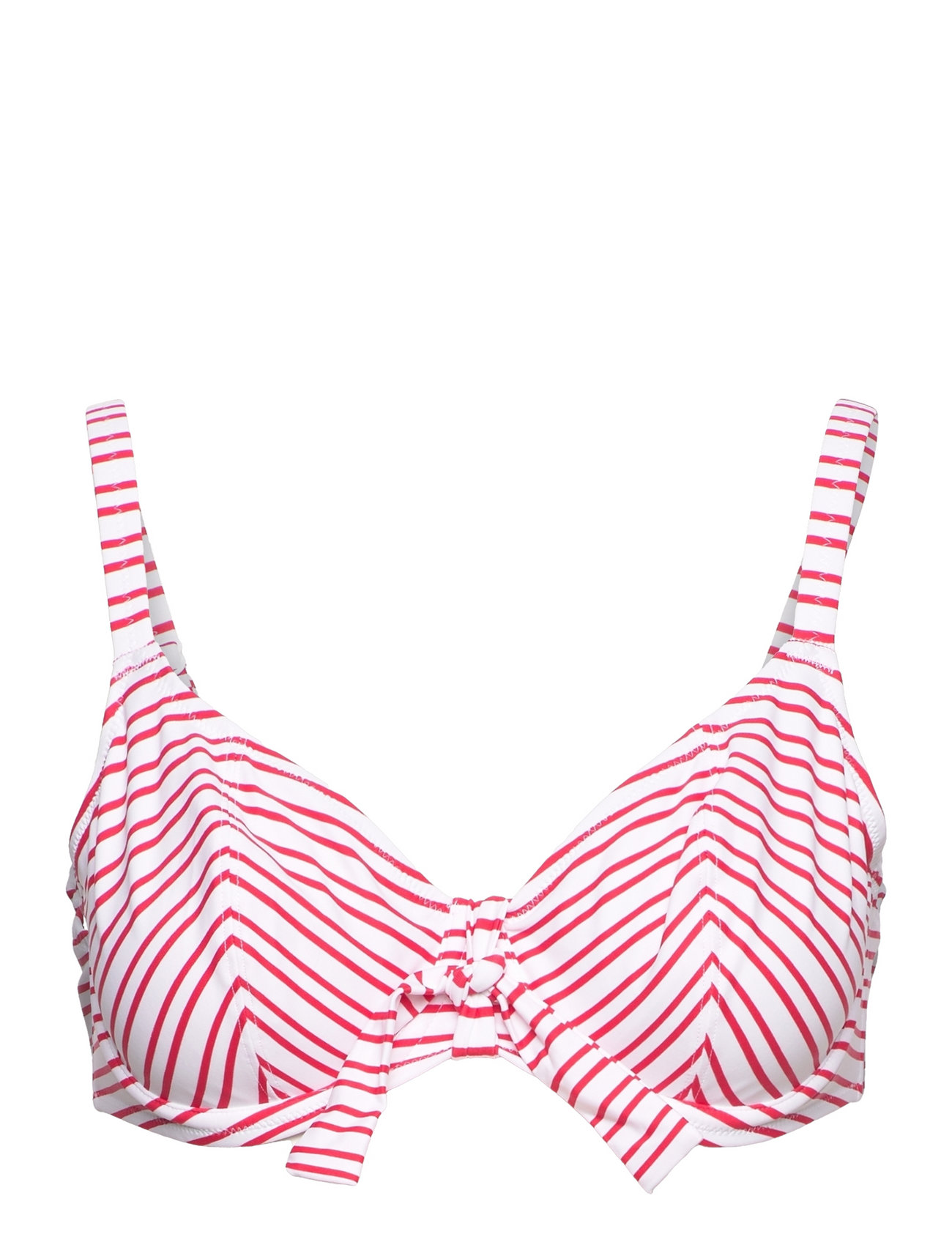 New Shores Swimwear Bikinis Bikini Tops Wired Bikinitops Red Freya