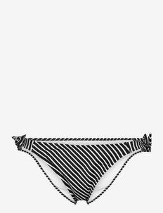BEACH HUT - side tie bikinis - black