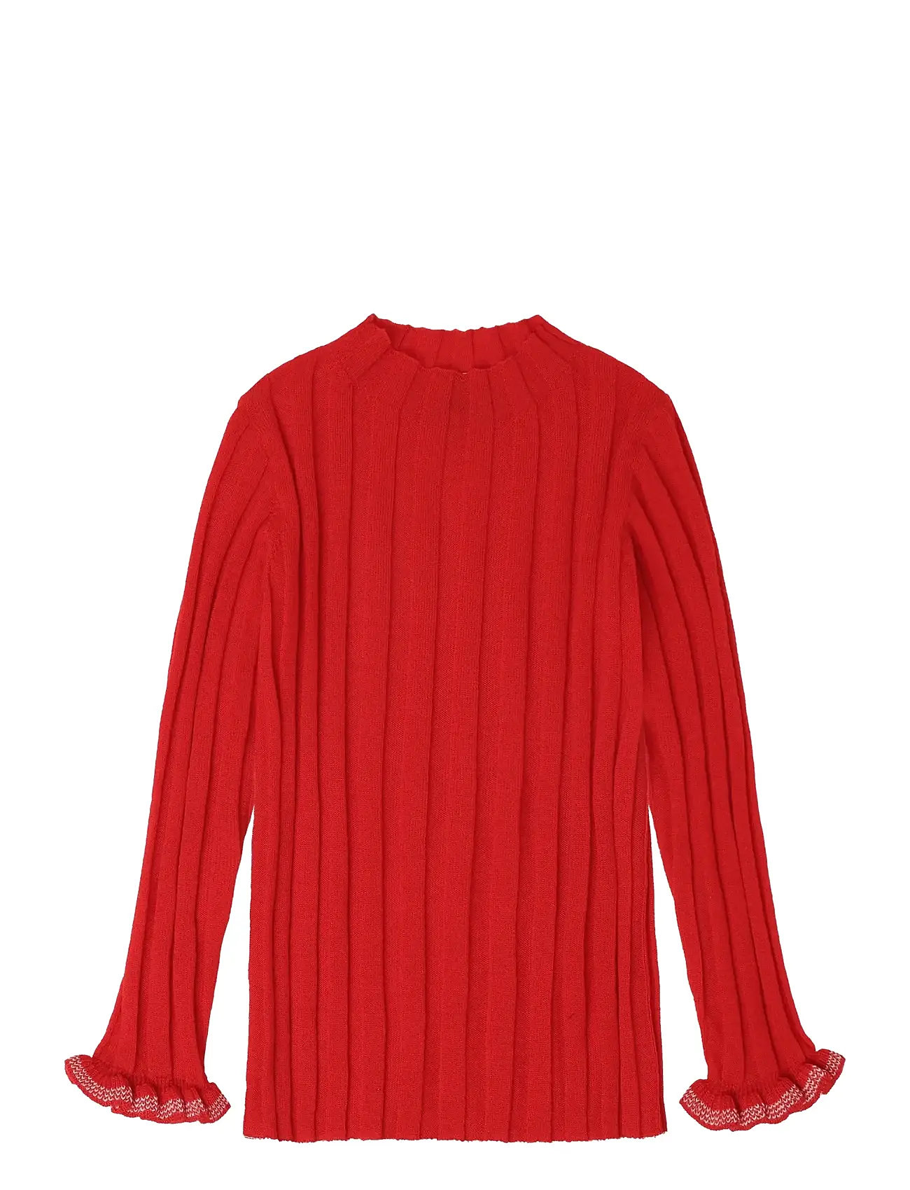 FUB High Neck Bluse Rot - 90 - Kinder