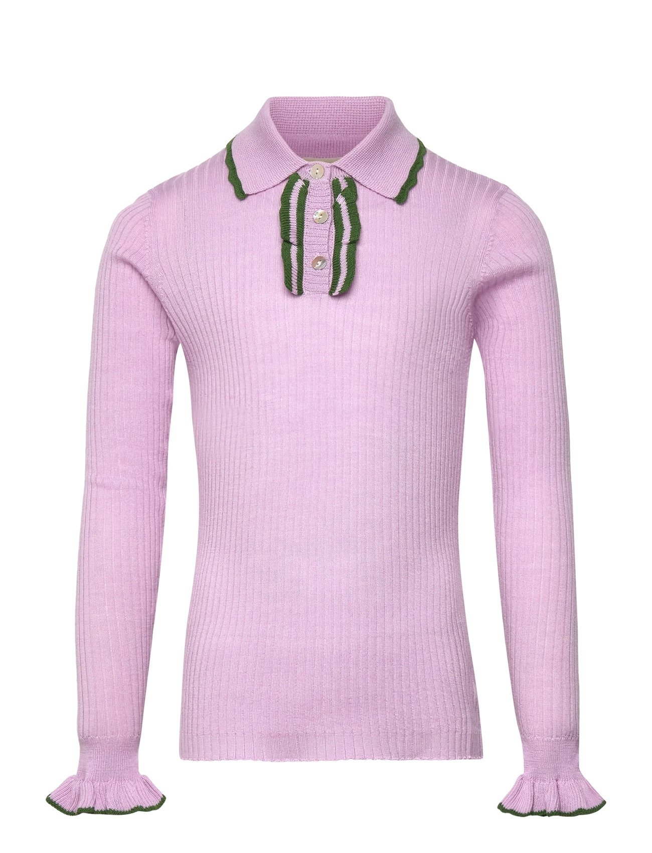 FUB Frill Polo Pink - 130 - Kinder