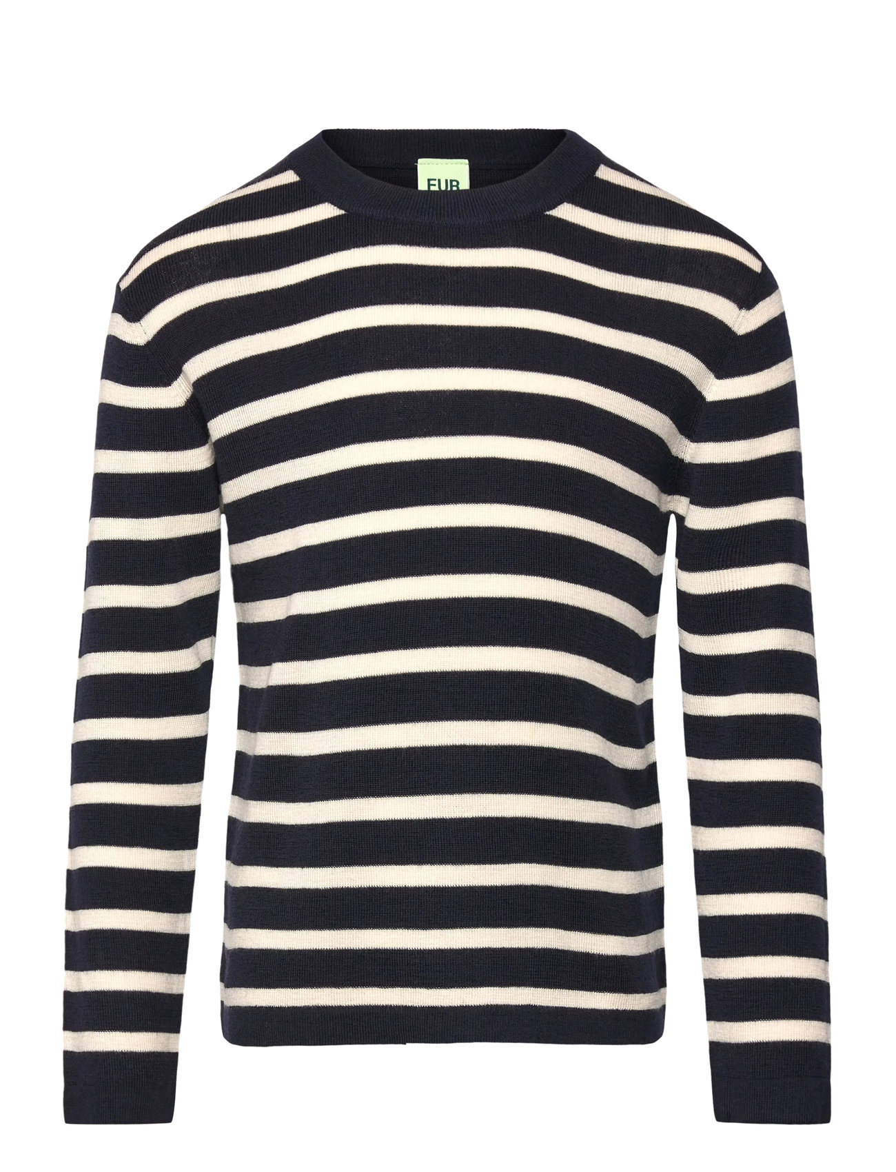 FUB Longsleeve Tee, 120, Navy, Strik > Pullovere, Børn