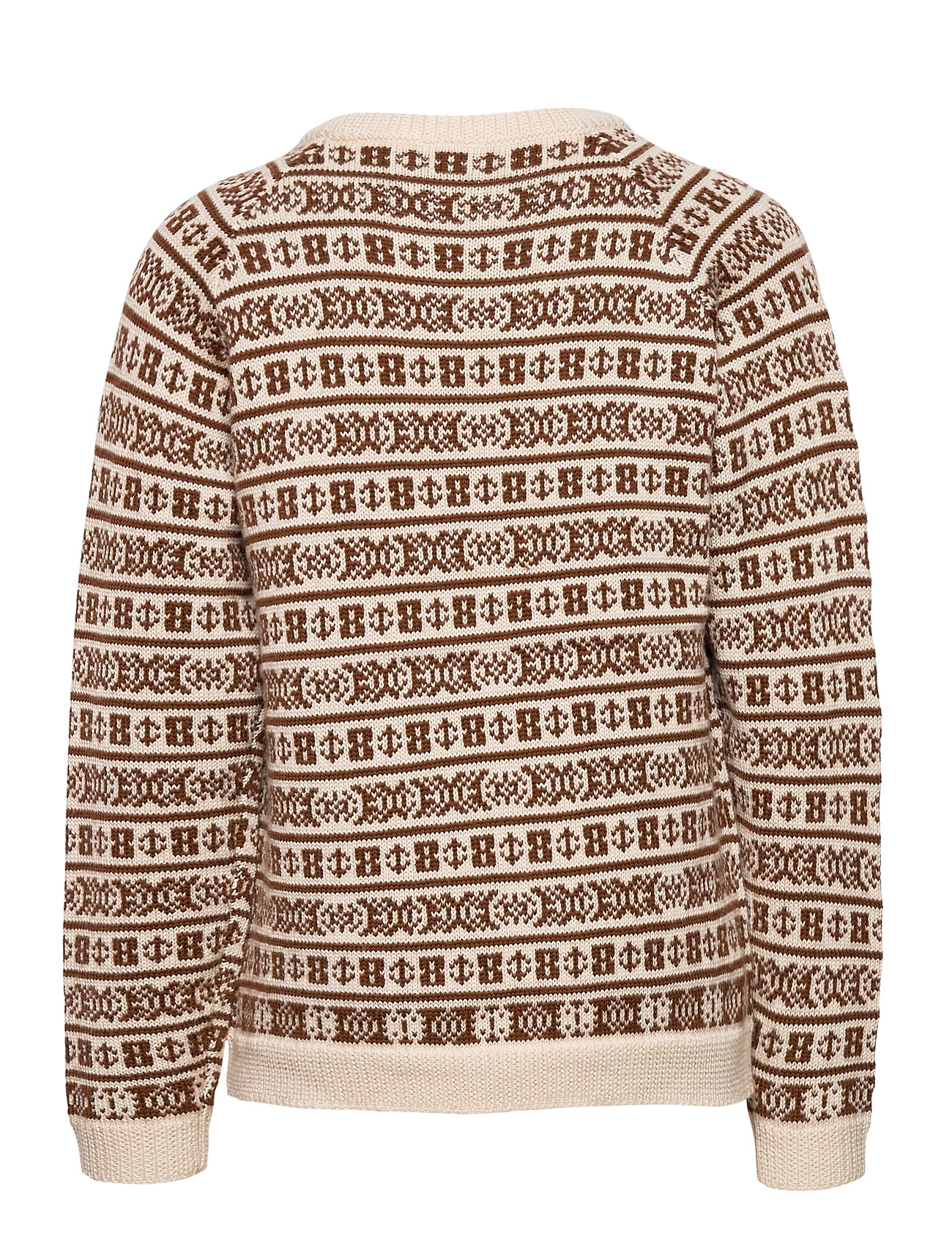 Afdeling arabisk champignon FUB pullovers – Jaquard Sweater Pullover Striktrøje Creme FUB til børn i  ECRU/UMBER - Pashion.dk