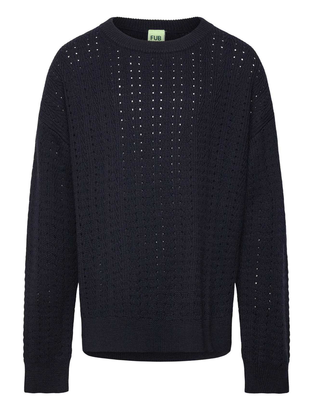 FUB Structure Pullover Navy - 90 - Kinder