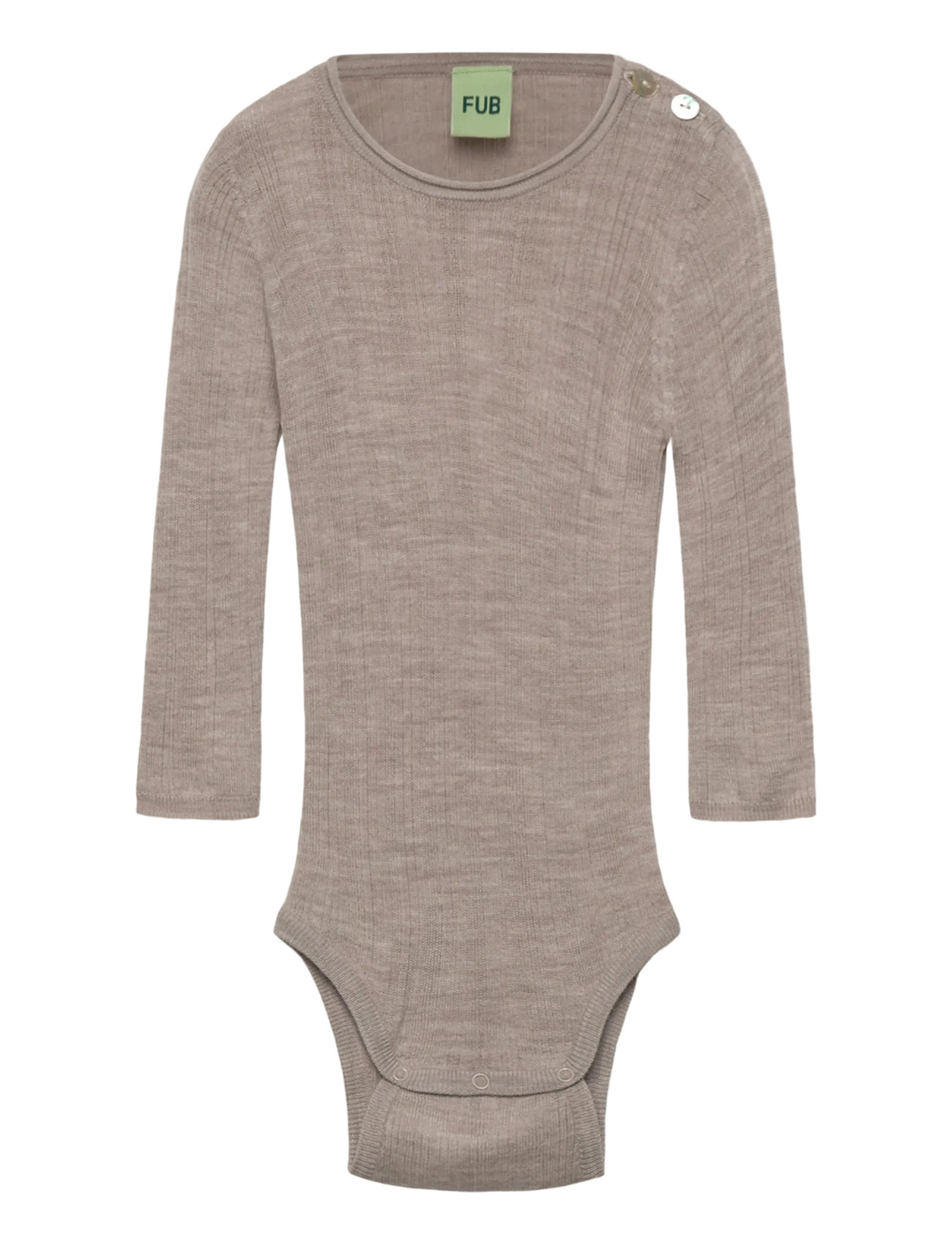 FUB Baby Rib Body Beige - 62 - Kinder