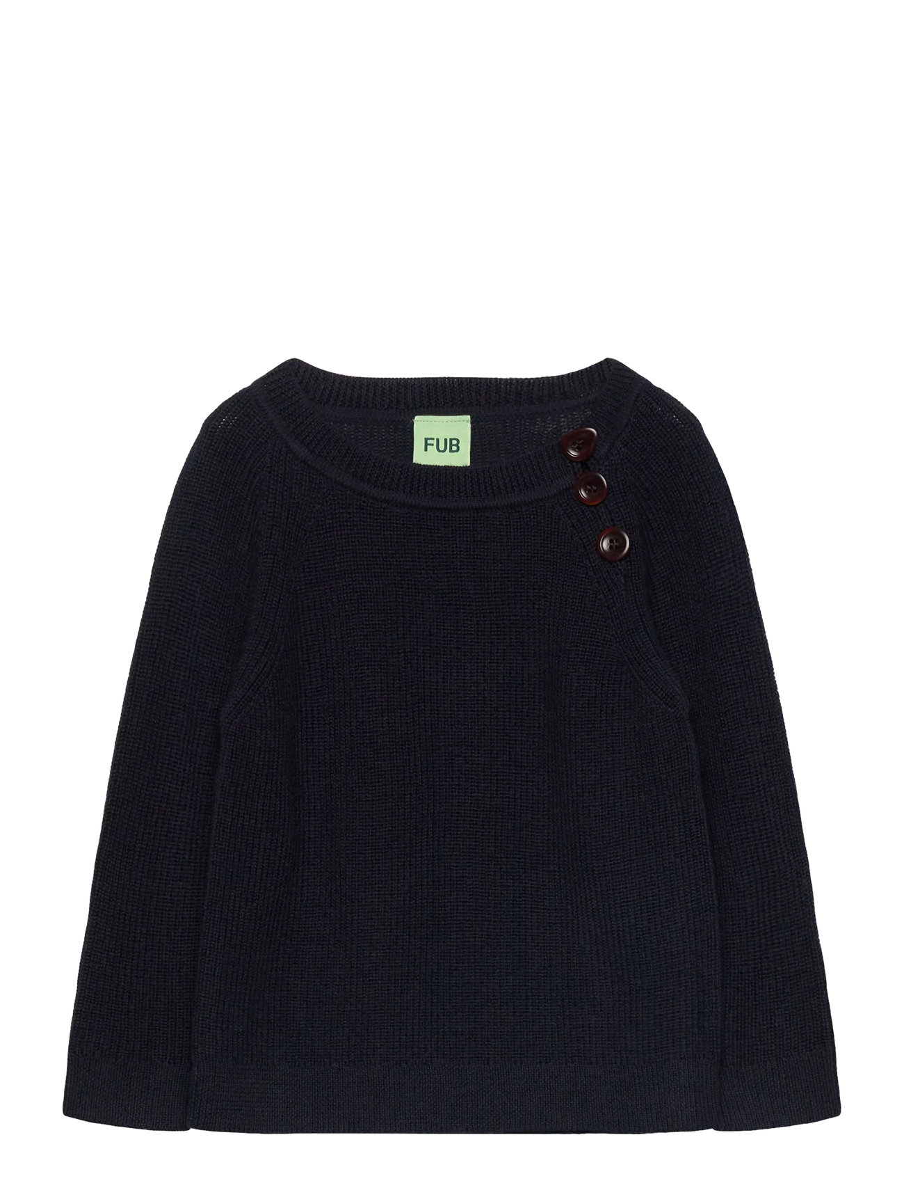 FUB Baby Raglan Pullover Navy - 80 - Kinder