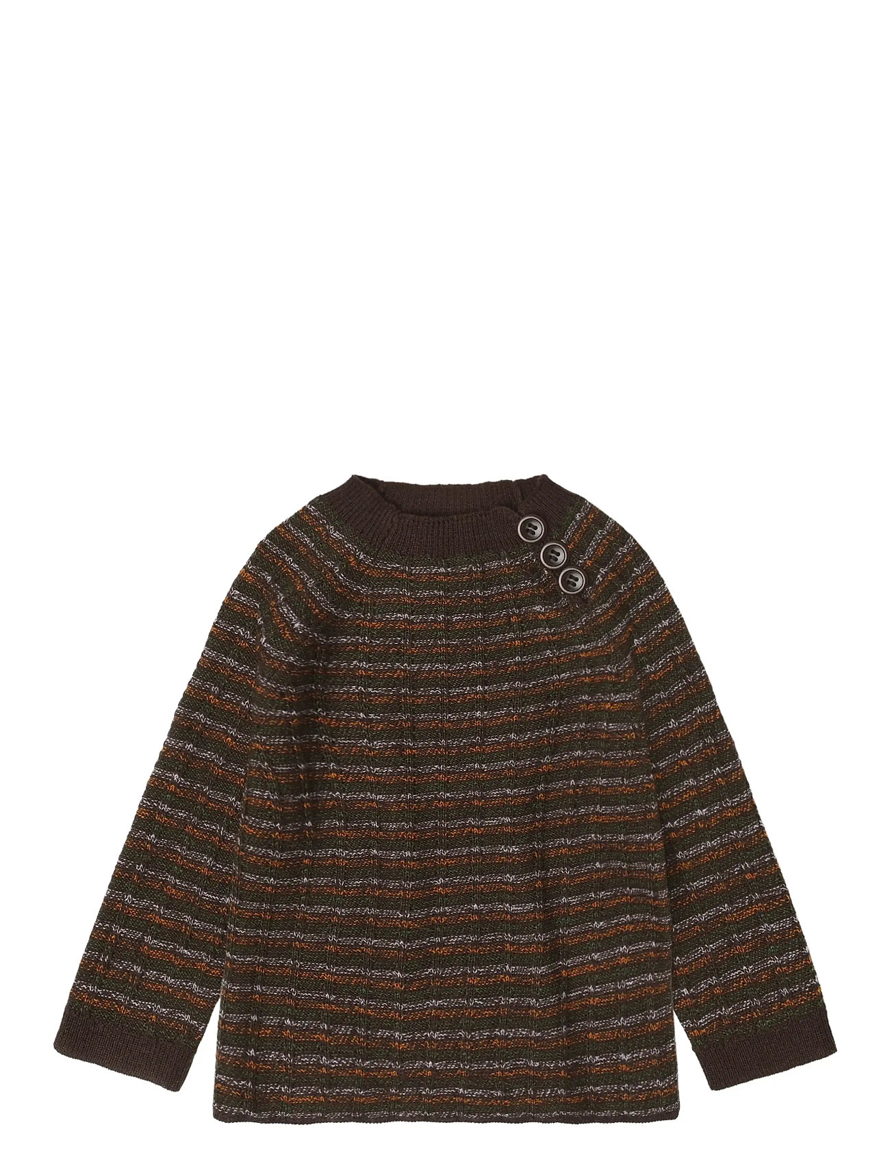 FUB Baby High Neck Crew Braun - 68 - Kinder