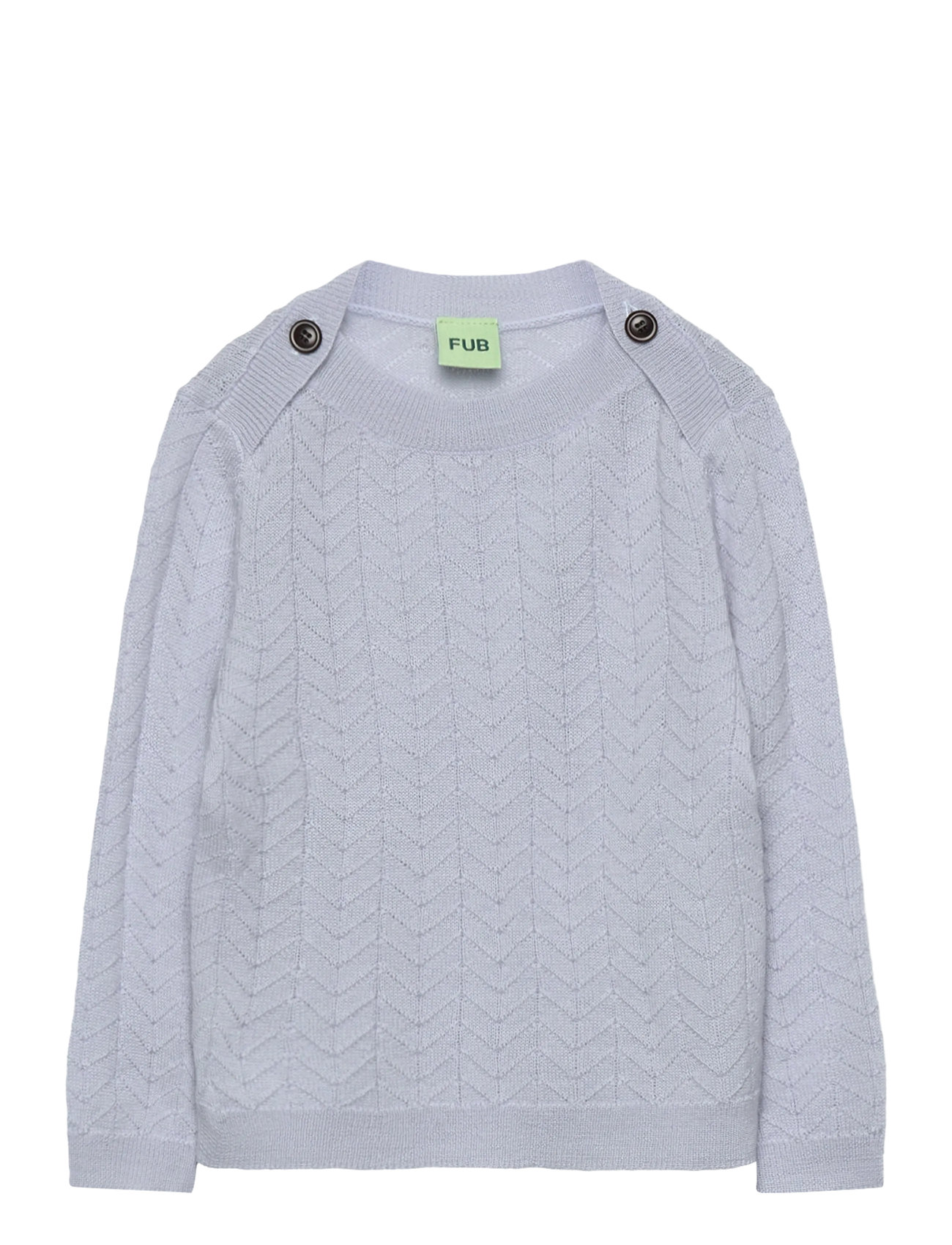 FUB Baby Zigzag Bluse Blau - 68 - Kinder