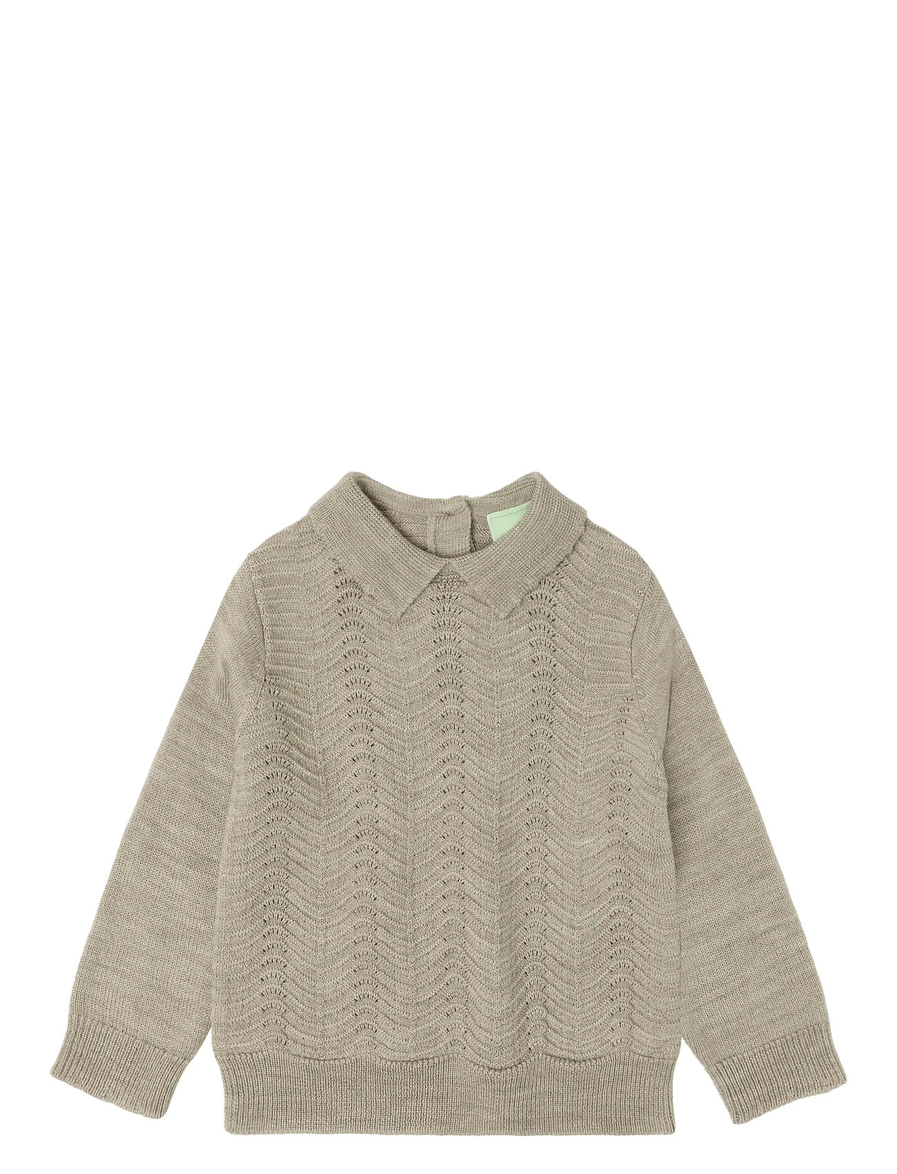 FUB Baby Pointelle Bluse Beige - 56 - Kinder