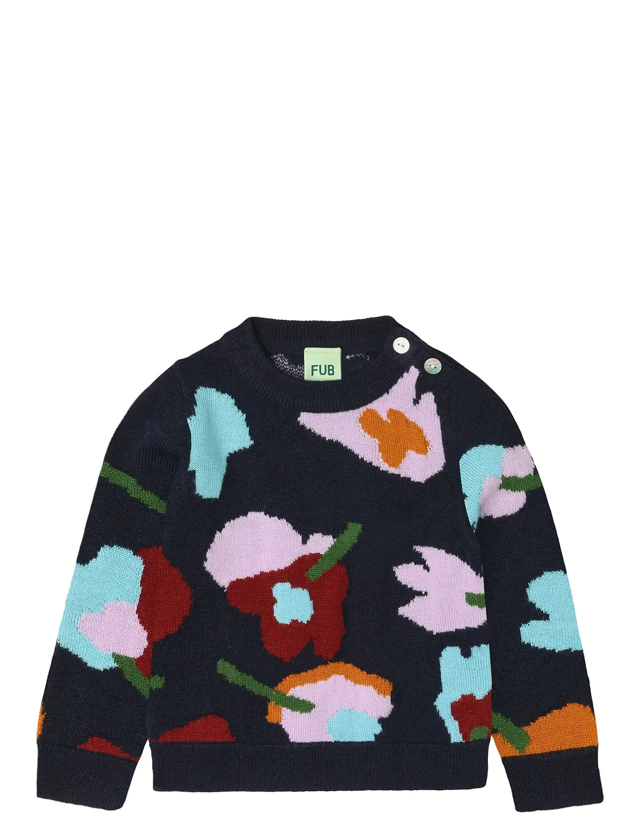FUB Baby Jaquard Pullover Patterned - 80 - Kinder
