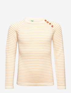 Sweater - stickade tröjor - ecru/hay