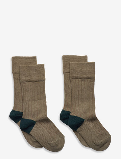 2 Pack Knee Stocking - sukat & alusvaatteet - sage
