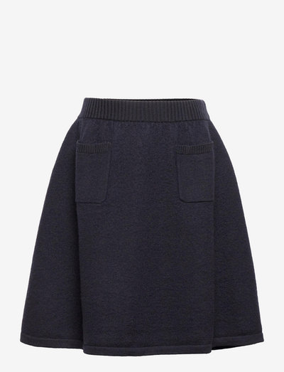 Felted Skirt - kurze röcke - dark navy