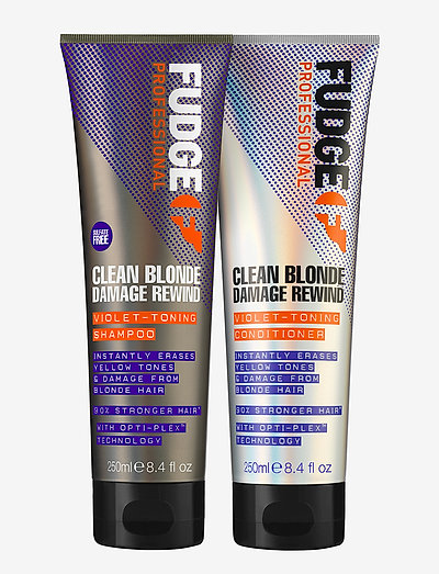 Clean Blonde Damage Rewind Violet Duo 2x250 ml - hårvårdsset - no color