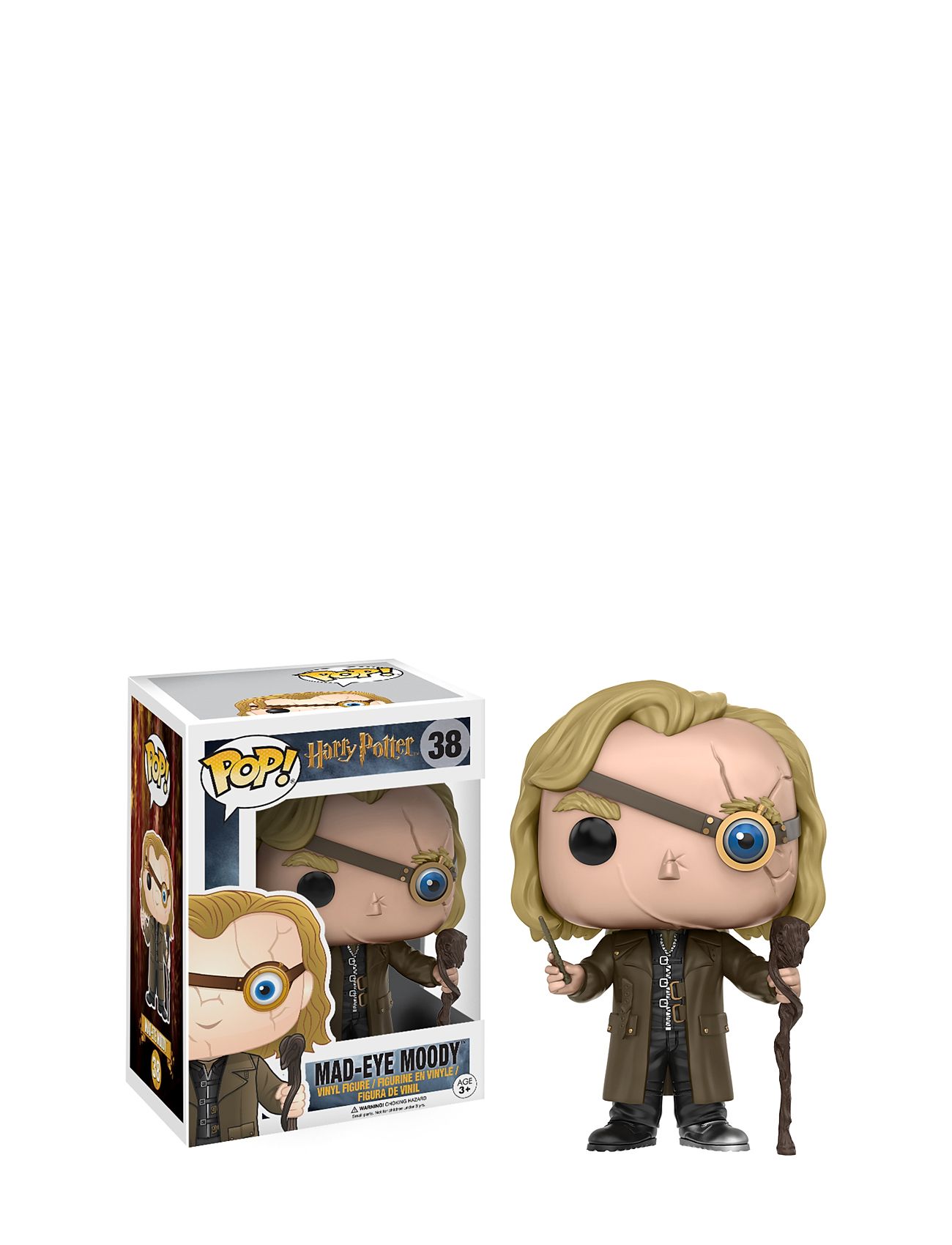 Funko Pop Vinyl Hp Mad-Eye Moody Toys Playsets & Action Figures Action Figures Multi/patterned Funko