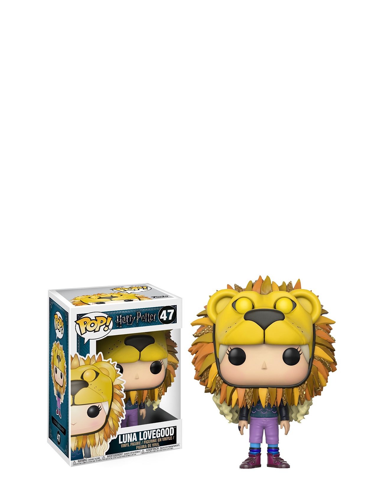 Funko! Pop Vinyl Hp Luna Lovegood W/ Lion Head Toys Playsets & Action Figures Action Figures Multi/patterned Funko