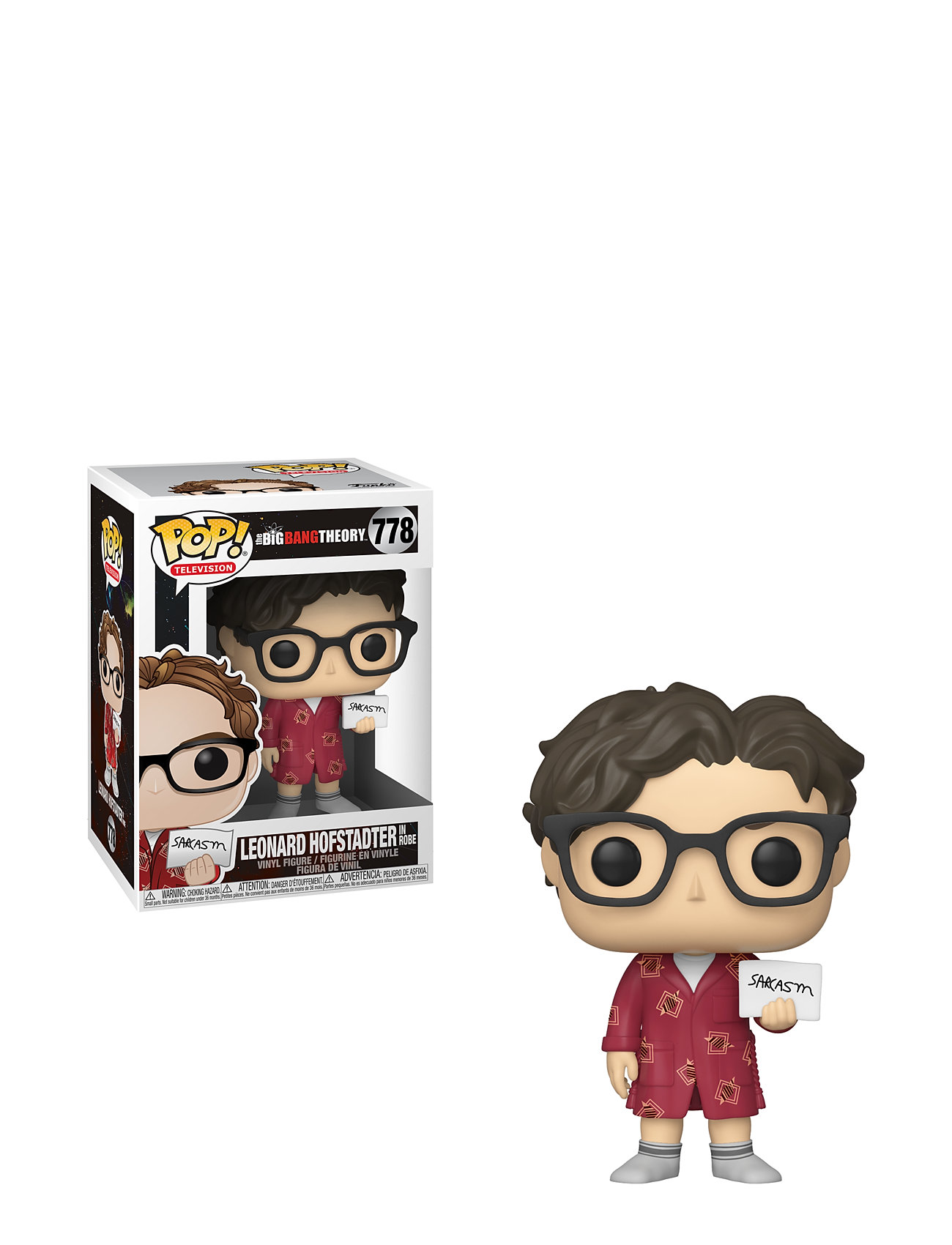 Funko Funko Pop Vinyl Big Bang Theory S2 Leonard Multi/patterned