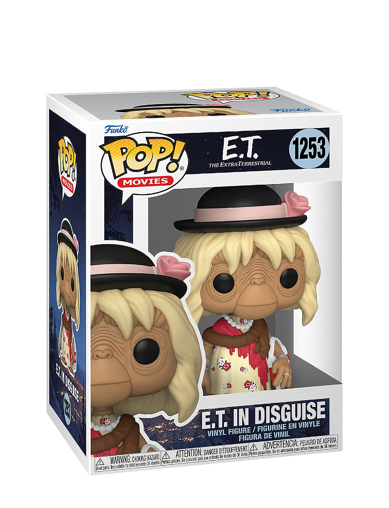 Funko! Pop Vinyl E.t. 40Th E.t. In Disguise Toys Playsets & Action Figures Movies & Fairy Tale Characters Multi/patterned Funko