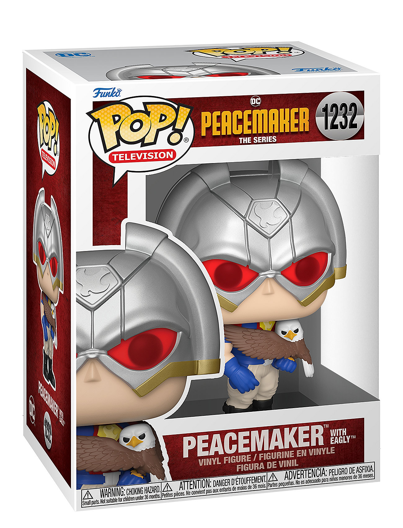 Funko! Pop Vinyl Peacemaker Peacemaker W/Eagly Toys Playsets & Action Figures Action Figures Multi/patterned Funko