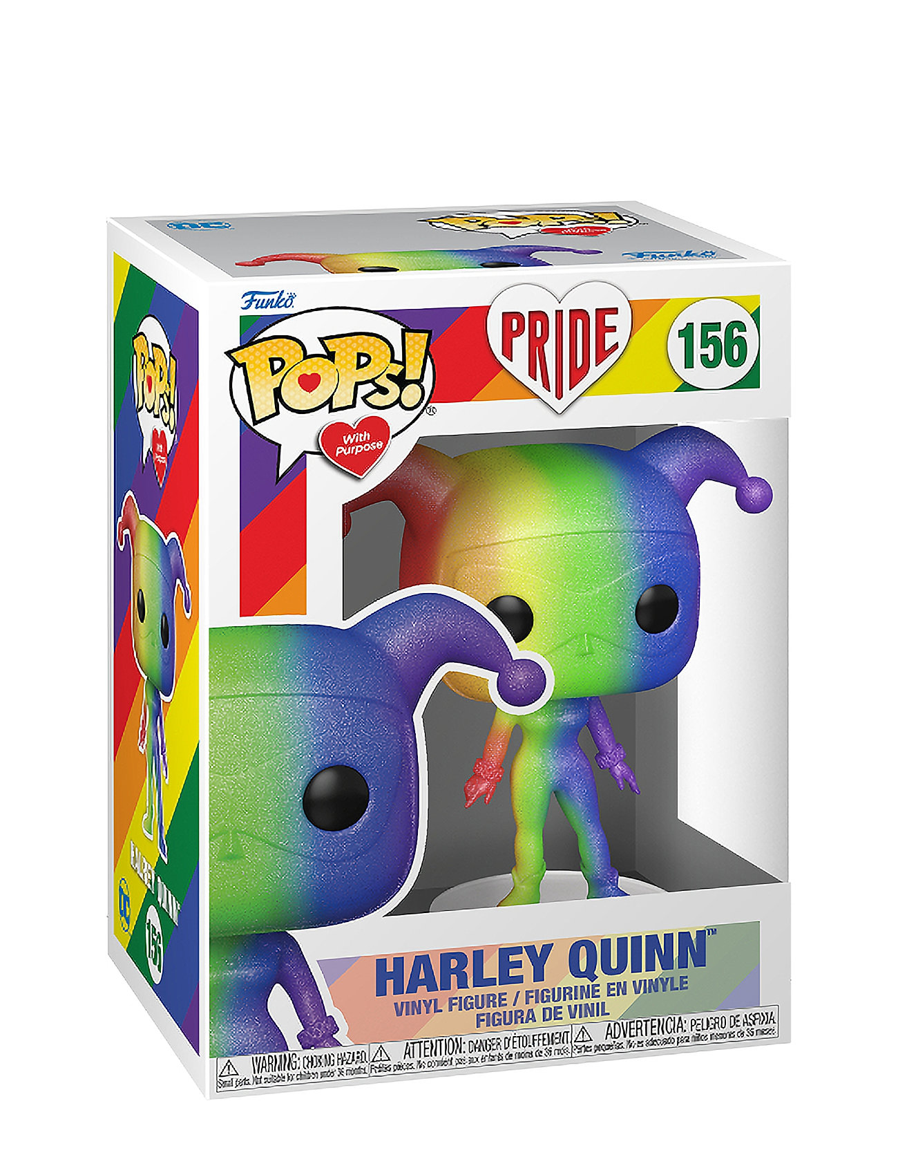 Funko! Pop Vinyl Dc Pride Harley Quinn Toys Playsets & Action Figures Action Figures Multi/patterned Funko