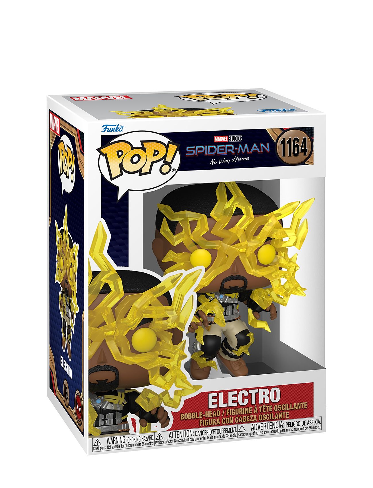 Funko! Pop Vinyl Marvel Sm Nwh S3 Electro Finale Toys Playsets & Action Figures Action Figures Multi/patterned Funko