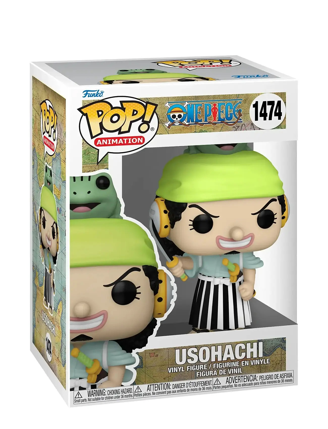 Funko Funko Pop Vinyl One Piece Usohachi Wano, One Size, Green, Legesæt Og Actionfigurer > Actionfigurer, Børn