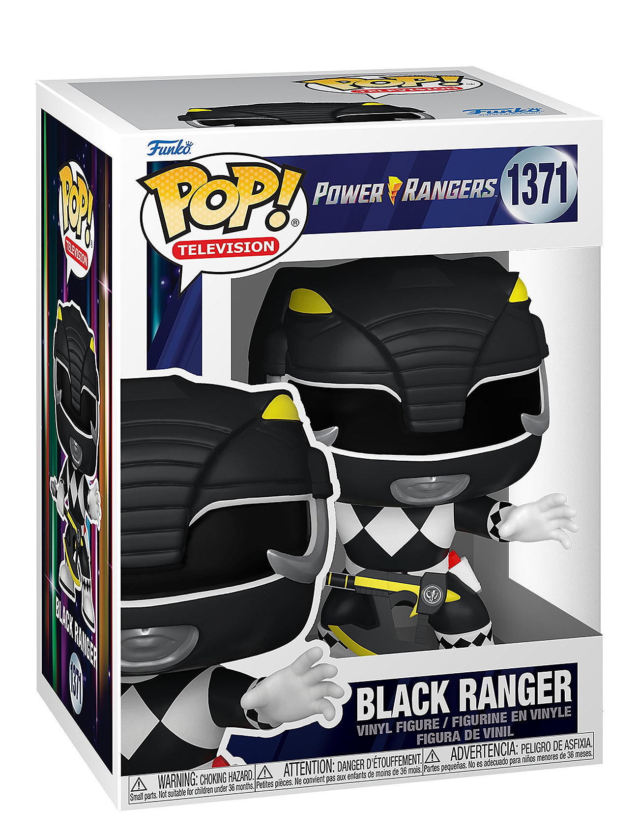 Funko Pop Vinyl Mmpr 30Th Black Ranger Toys Playsets & Action Figures Action Figures Multi/patterned Funko