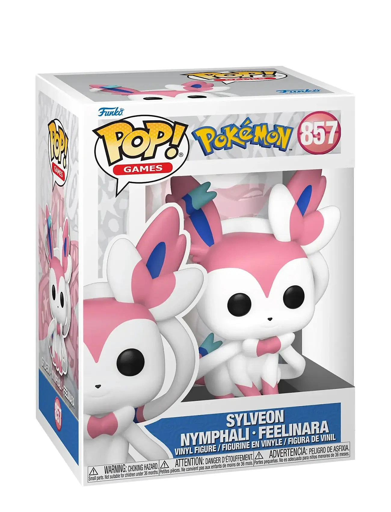 Funko Funko Pop Vinyl Pokemon Sylveon, One Size, Pink, Legesæt Og Actionfigurer > Actionfigurer, Børn