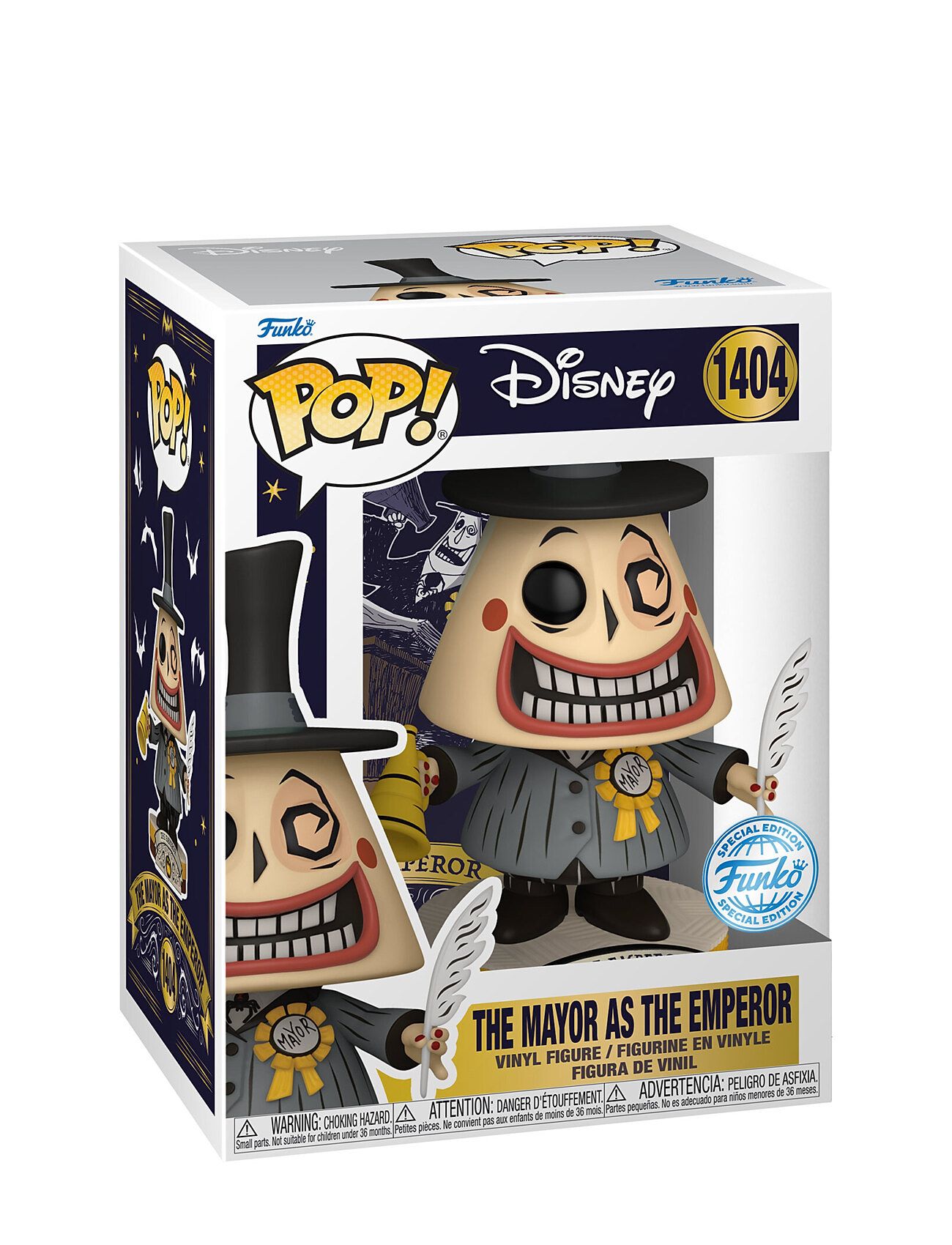 Funko! Pop Vinyl Excl Disney Tnbc Mayor Tarot Toys Playsets & Action Figures Movies & Fairy Tale Characters Multi/patterned Funko