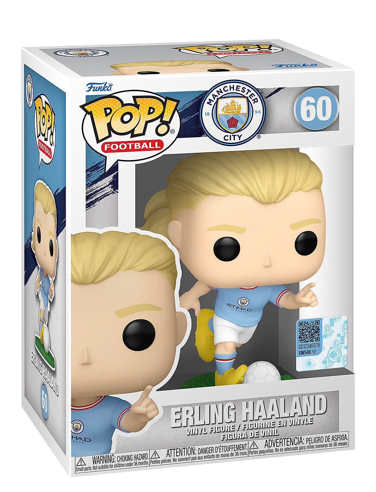 Funko Pop Vinyl Football Mancity Erling Haaland Toys Playsets & Action Figures Action Figures Multi/patterned Funko