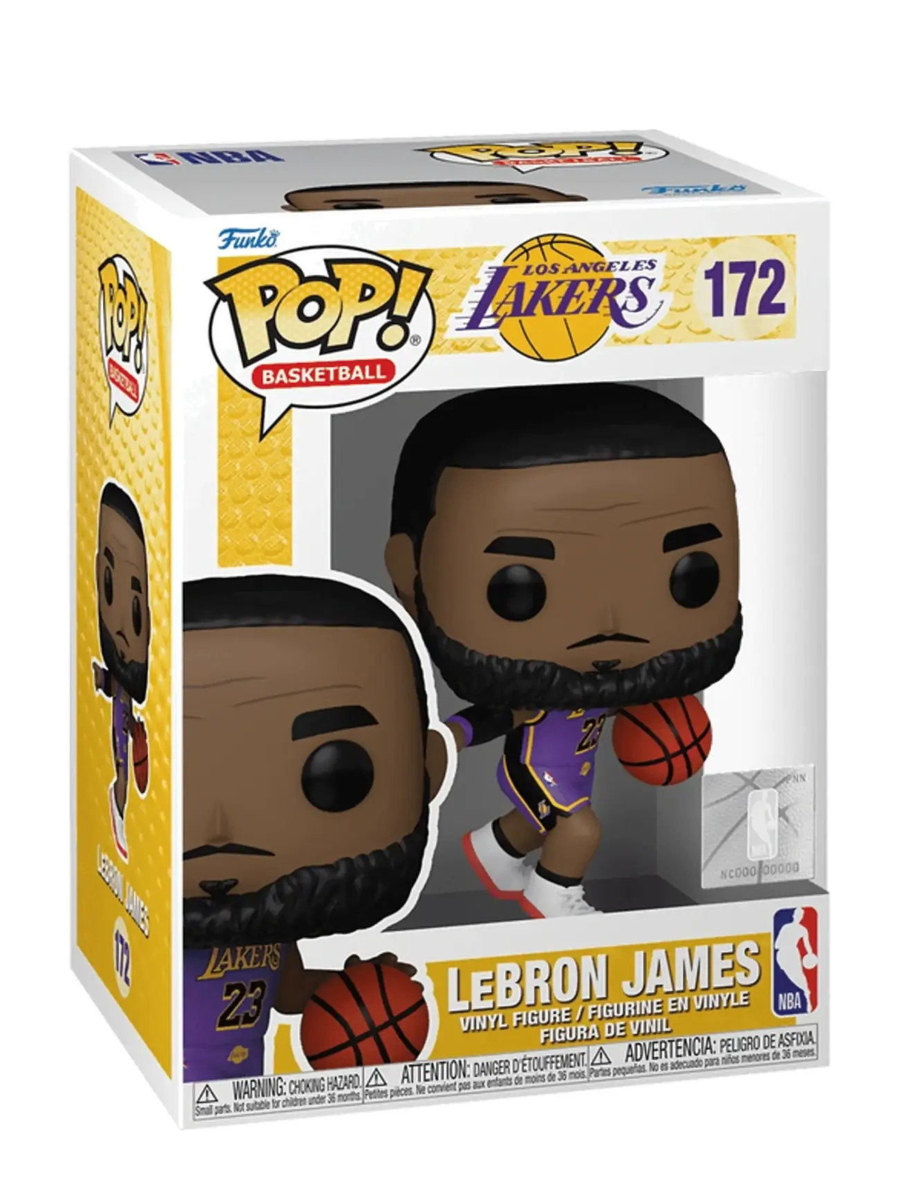 Funko Funko Pop Vinyl Lakers Lebron James, One Size, Purple, Legesæt Og Actionfigurer > Actionfigurer, Børn