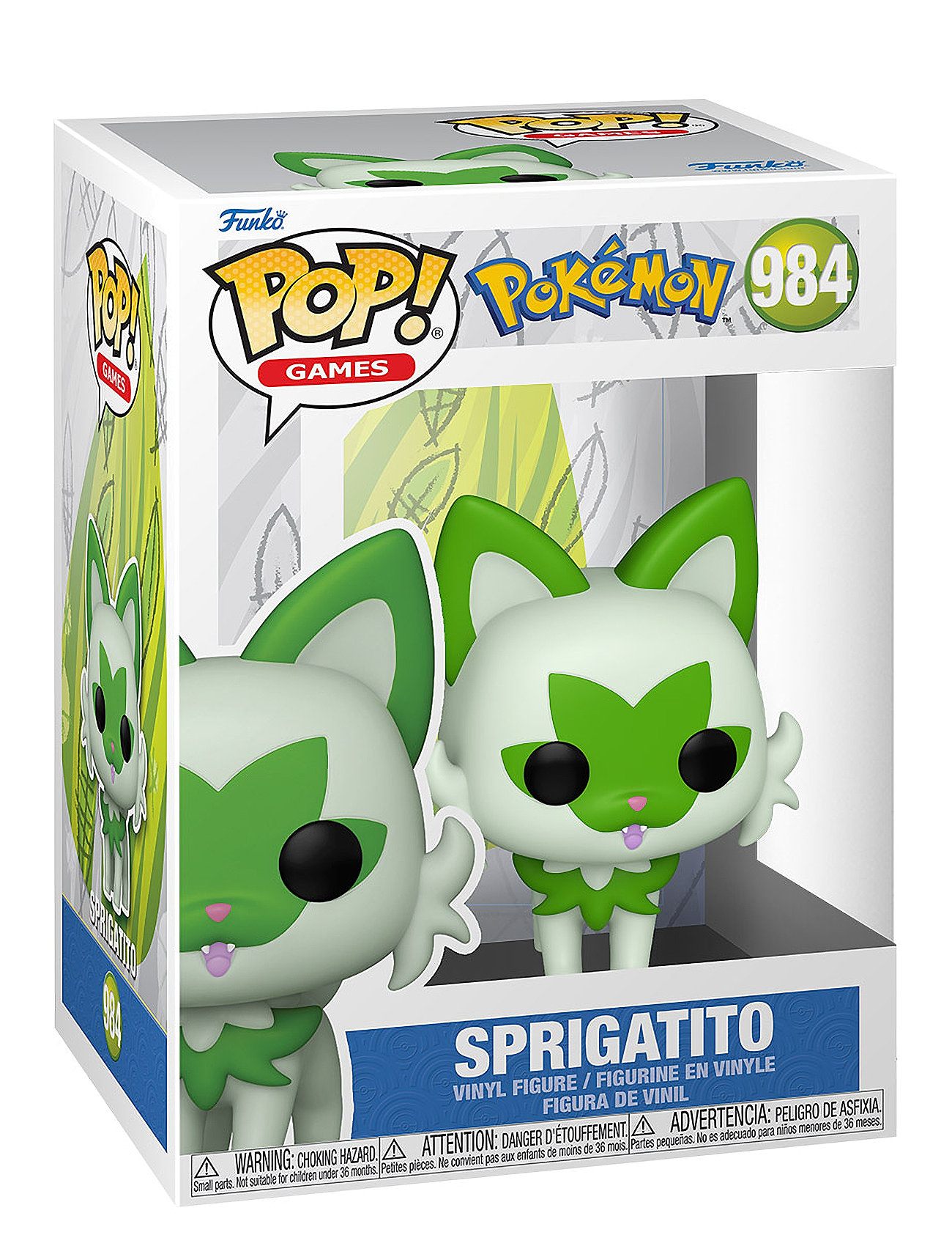 Funko Funko Pop Vinyl Pokemon Sprigatito Multi/patterned