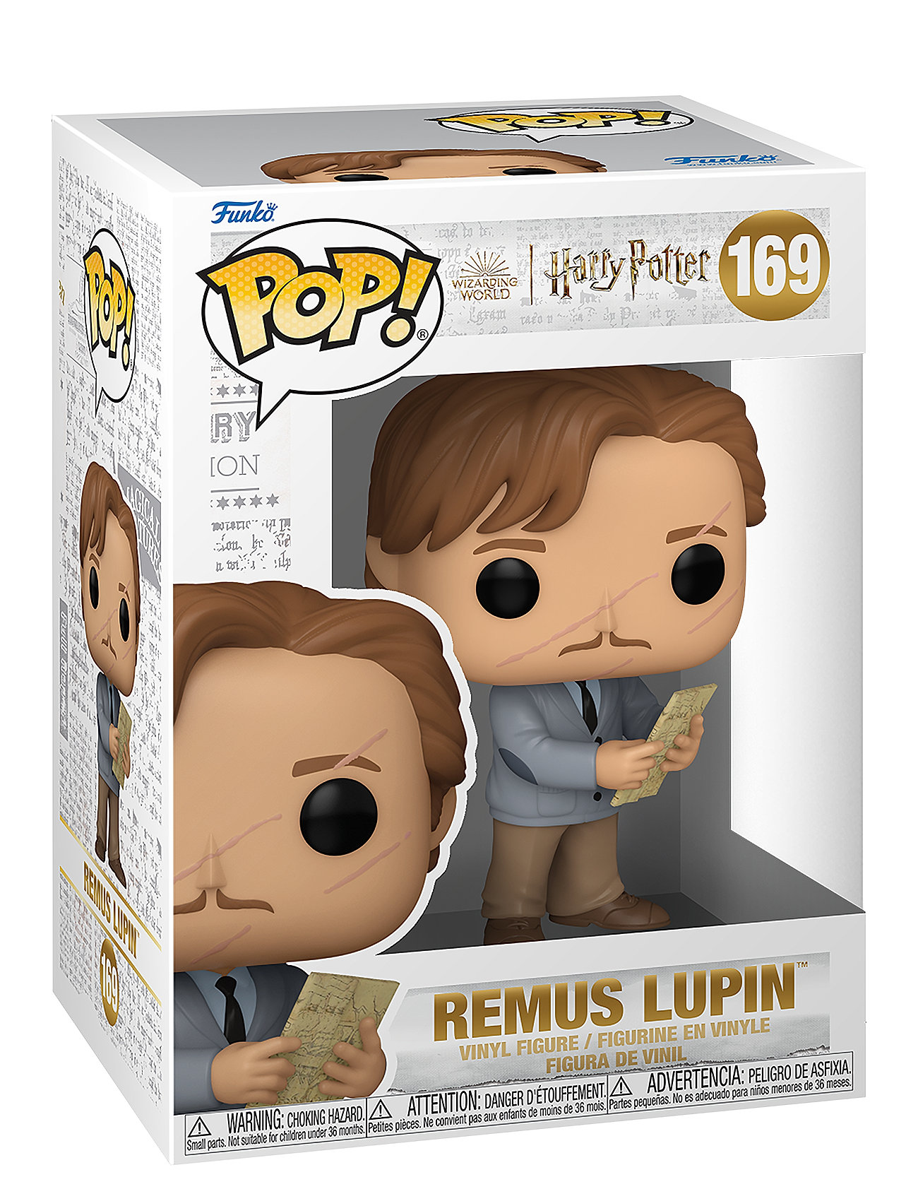 Funko! Pop Vinyl Hp Lupin W/Map Toys Playsets & Action Figures Movies & Fairy Tale Characters Multi/patterned Funko