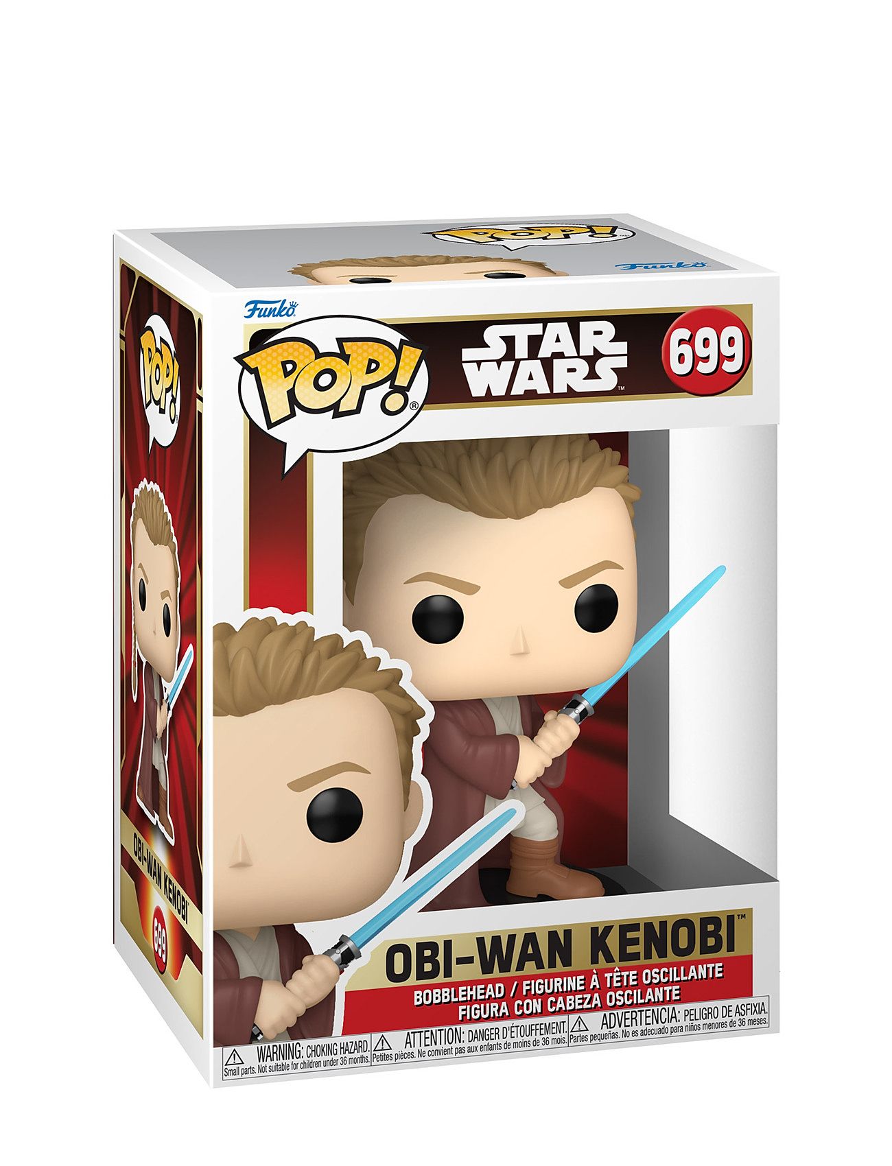 Funko! Pop Vinyl Sw Obi-Wan Toys Playsets & Action Figures Movies & Fairy Tale Characters Multi/patterned Funko