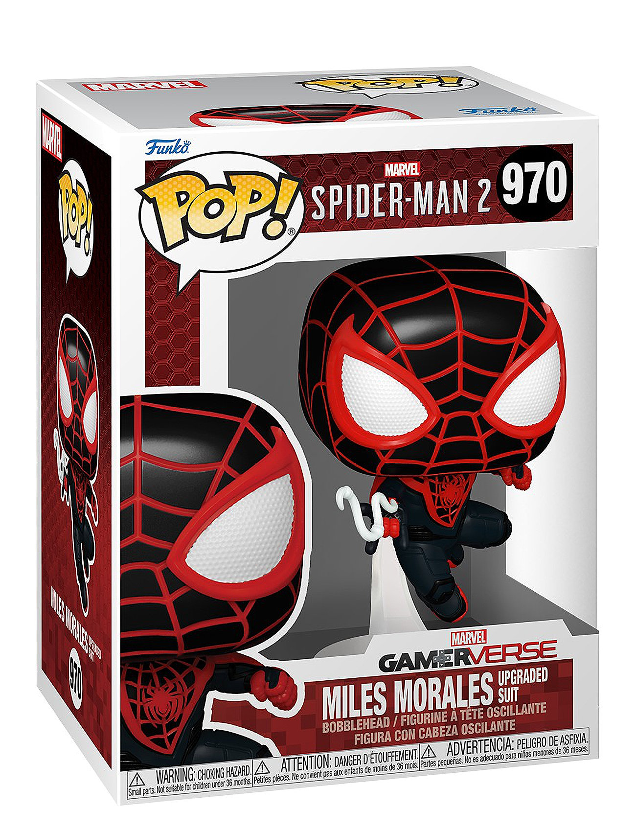 Funko Pop Vinyl Spiderman 2 Miles Morales Toys Playsets & Action Figures Action Figures Multi/patterned Funko