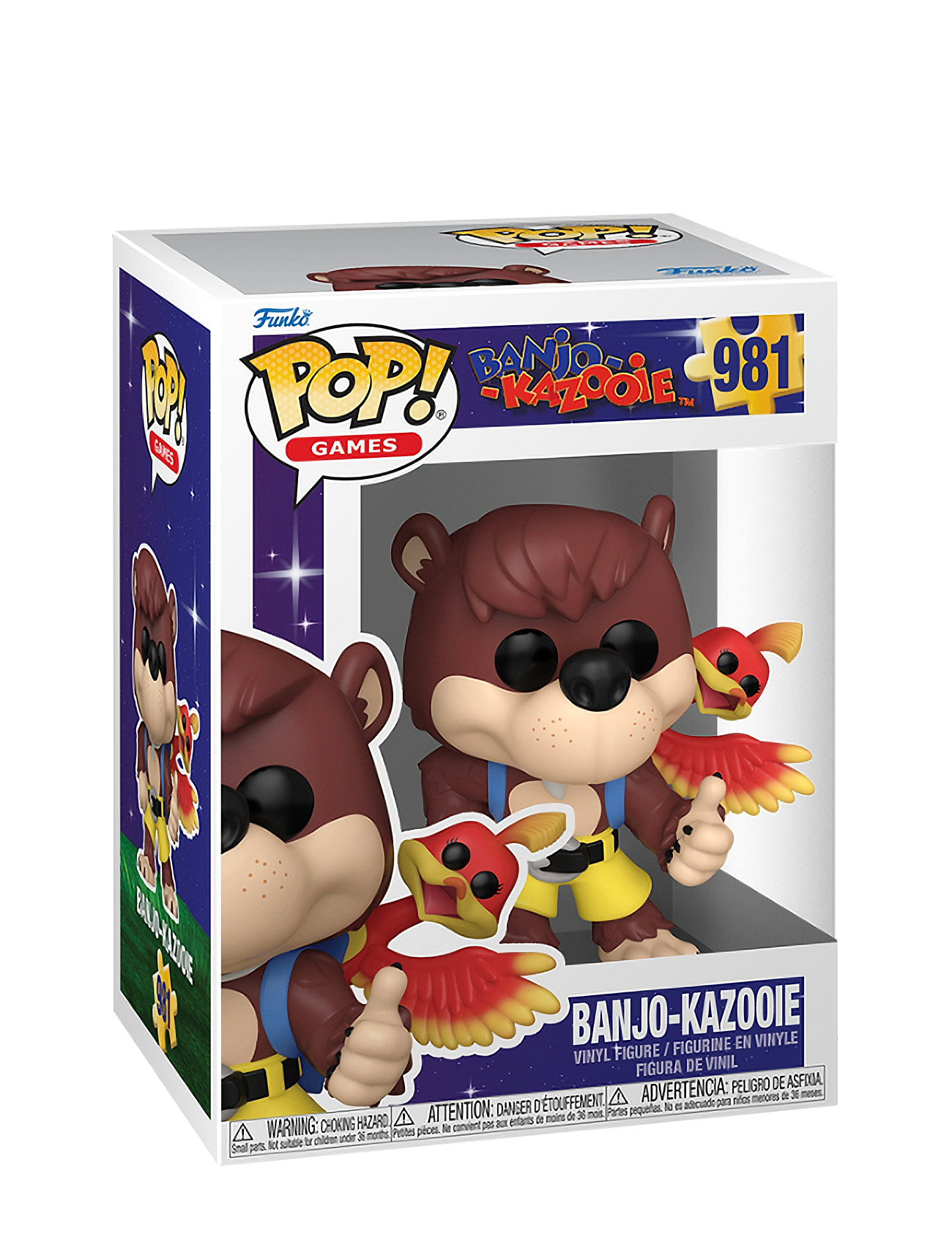 Funko Pop Vinyl Bk Banjo & Kazooie Toys Playsets & Action Figures Action Figures Multi/patterned Funko