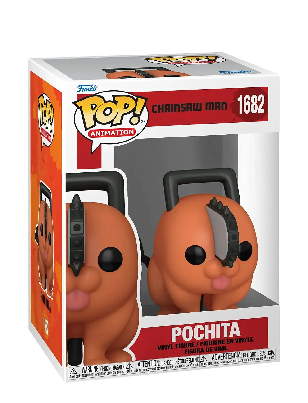 Funko Funko Pop Vinyl Chainsaw Man Pochita, One Size, Orange, Legesæt Og Actionfigurer > Actionfigurer, Børn