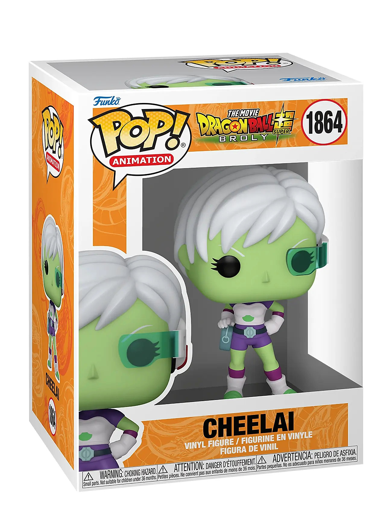 Funko Pop Vinyl Dbs:b- Cheelai Toys Playsets & Action Figures Animals Multi/patterned Funko